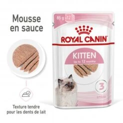 Cat Kitten Royal Canin Mousse Sachet Repas -Animal De Compagnie cat kitten royal canin mousse sachet repas 2