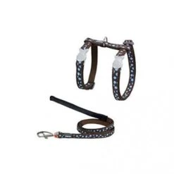 Materiel Ensemble Harnais / Laisse Chat Red Dingo -Animal De Compagnie ensemble harnais laisse chat red dingo 4