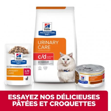 C/D Urinary Stress Multicare Sachet Repas Pour Chat Poulet 3 C/D Urinary Stress Multicare Sachet Repas Pour Chat Poulet – Image 3
