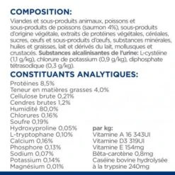 C/D Urinary Stress Multicare Sachet Repas Pour Chat Saumon -Animal De Compagnie feline c d urinary stress saumon sachet repas 7