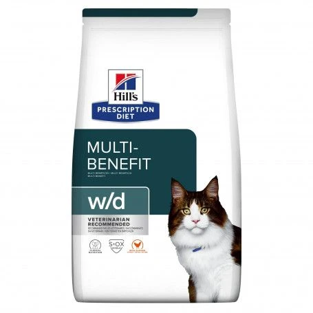 W/D Multi Benefit Croquettes Pour Chat Au Poulet 1 W/D Multi Benefit Croquettes Pour Chat Au Poulet