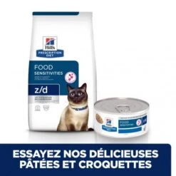 Z/d Food Sensitivities Croquettes Pour Chat -Animal De Compagnie feline z d food sensitivities activ biome 2