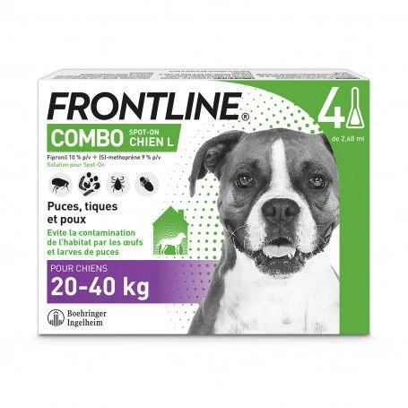 Boehringer Ingelheim Frontline Combo Chien De 20 à 40 Kg 2 Boehringer Ingelheim Frontline Combo Chien De 20 à 40 Kg – Image 2