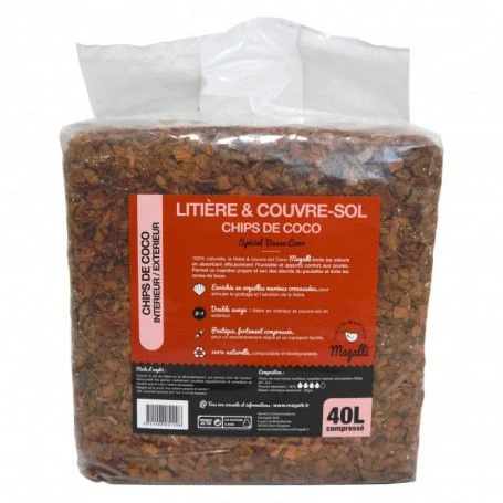 Materiel Litière Et Couvre Sol Chips Coco Spécial Basse-Cour 1 Materiel Litière Et Couvre Sol Chips Coco Spécial Basse-Cour