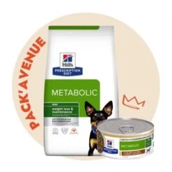 Pack'Avenue Hill's Prescription Diet Metabolic Pour Petit Chien Au Poulet