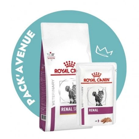 Pack'Avenue Royal Canin CAT RENAL SELECT Sac 4kg Avec 12 Sachets Repas MOUSSE 1 Pack'Avenue Royal Canin CAT RENAL SELECT Sac 4kg Avec 12 Sachets Repas MOUSSE
