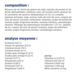 Vet Essentials Chat Multi-Benefit + Digestion Adult 1+ Saumon -Animal De Compagnie vet essentials chat multi benefit digestion adult 1 saum 6