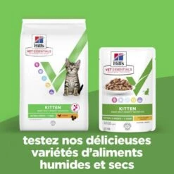 Vet Essentials Chat Multi-Benefit Kitten Poulet Sachet Repas -Animal De Compagnie vet essentials chat multi benefit kitten poulet sachet repas 3