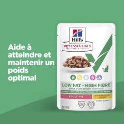 Vet Essentials Chat Multi-Benefit + Weight Adult Poulet Sachets Repas -Animal De Compagnie vet essentials chat multi benefit weight adult poulet sachets repas 6
