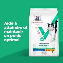 Vet Essentials Chat Multi-Benefit + Weight Mature 7+ Poulet 9 Vet Essentials Chat Multi-Benefit + Weight Mature 7+ Poulet -Animal De Compagnie vet essentials chat multi benefit weight mature adult7 po 2
