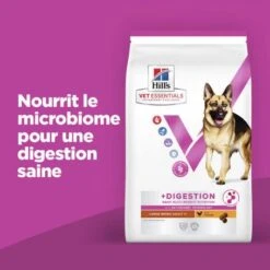 Vet Essentials Chien Multi-Benefit + Digestion Adulte+ Large Breed -Animal De Compagnie vet essentials chien multi benefit digestion ad1 lar br sac de 14 kg 1