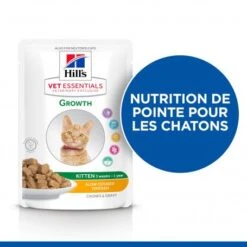 Vet Essentials Feline Kitten Growth Poulet Sachet Repas -Animal De Compagnie vet essentials feline kitten growth poulet sachet repas 1