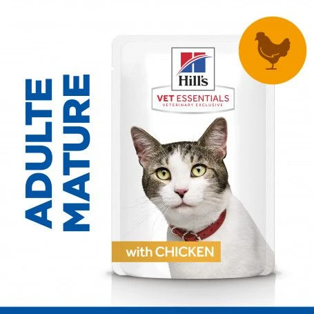 Vet Essentials Feline Mature Adult 7+ Poulet Sachet Repas 4 Vet Essentials Feline Mature Adult 7+ Poulet Sachet Repas – Image 4