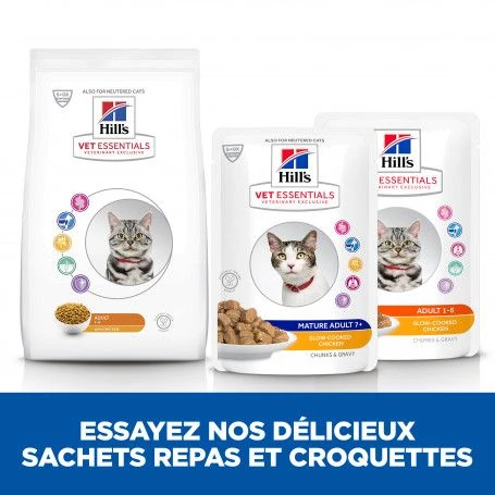 Vet Essentials Feline Mature Adult 7+ Poulet Sachet Repas 5 Vet Essentials Feline Mature Adult 7+ Poulet Sachet Repas – Image 5