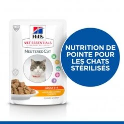 Vet Essentials Feline Young Adult Neutered Cat Poulet Sachet Repas -Animal De Compagnie vet essentials feline young adult neutered cat po sachet r 2