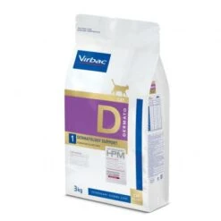 Virbac Veterinary HPM Cat D1 Dermatology Support -Animal De Compagnie veterinary hpm dermatology support cat 2
